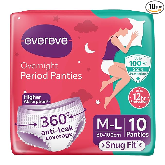 EVEREVE Period Panties (S-M), 2 units - Pack of 1